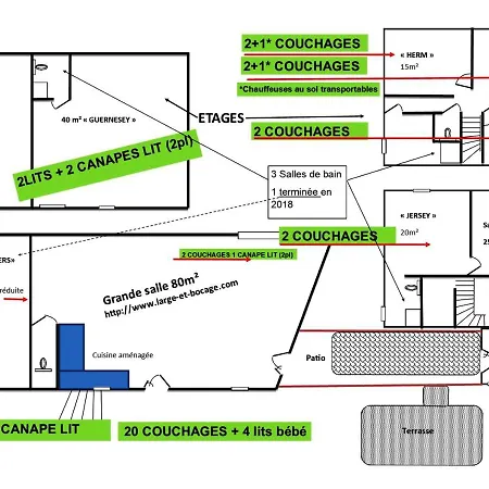 Villa En Campagne Au Locheur + Piscine *